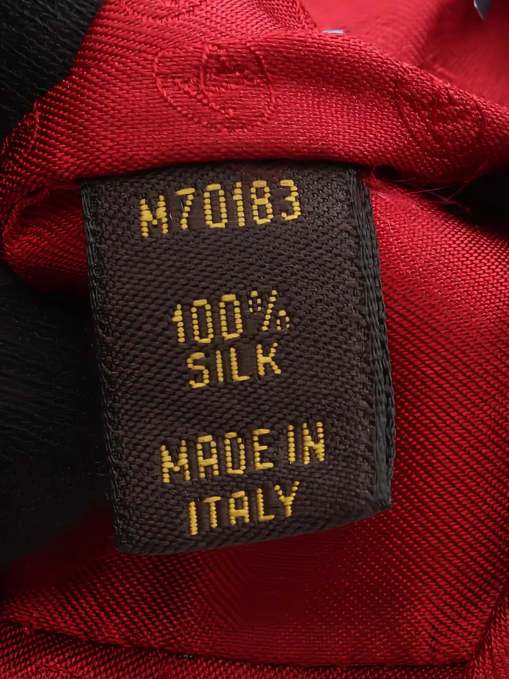 Louis Vuitton Pre-Owned dot-pattern silk tie - Rosso