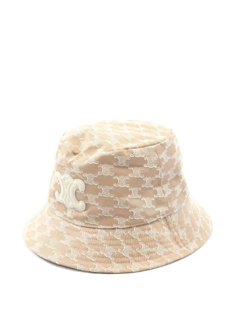 Celine Pre-Owned 2020s Triomphe monogram bucket hat