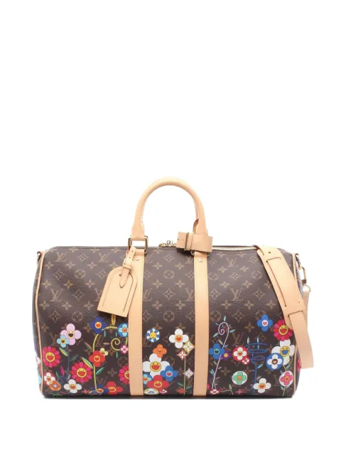 Louis Vuitton Pre-Owned x Takashi Murakami 2010s 45 Keepall Bandouliere Monogram tote bag