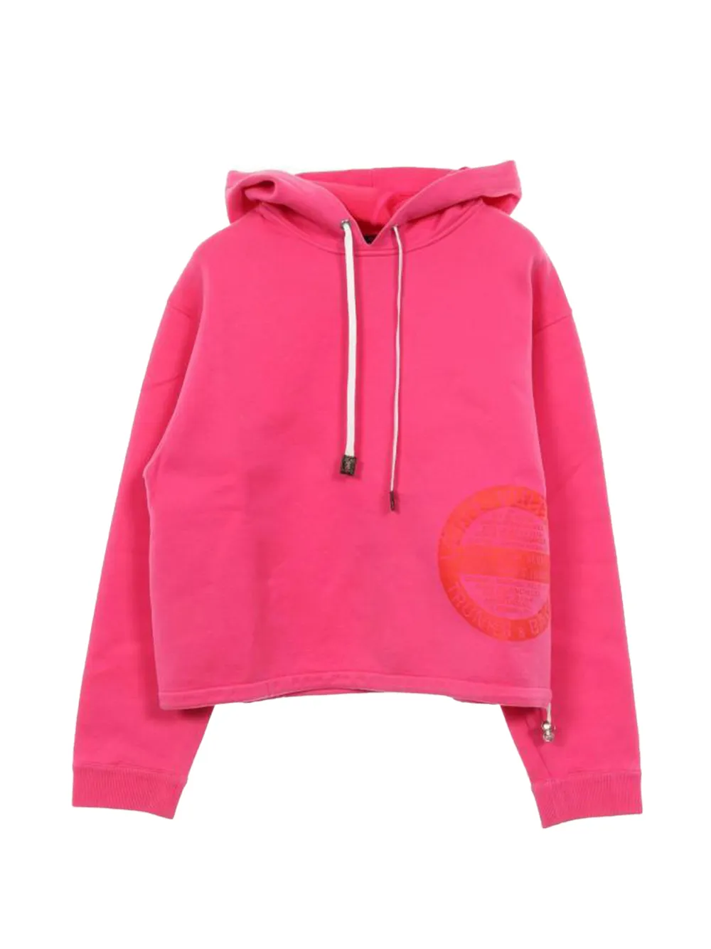 Louis Vuitton Pre-Owned logo-print hoodie - Rosa