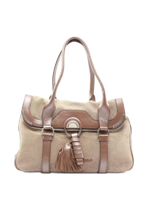 Celine Pre-Owned 2000s tassel leather shoulder bag