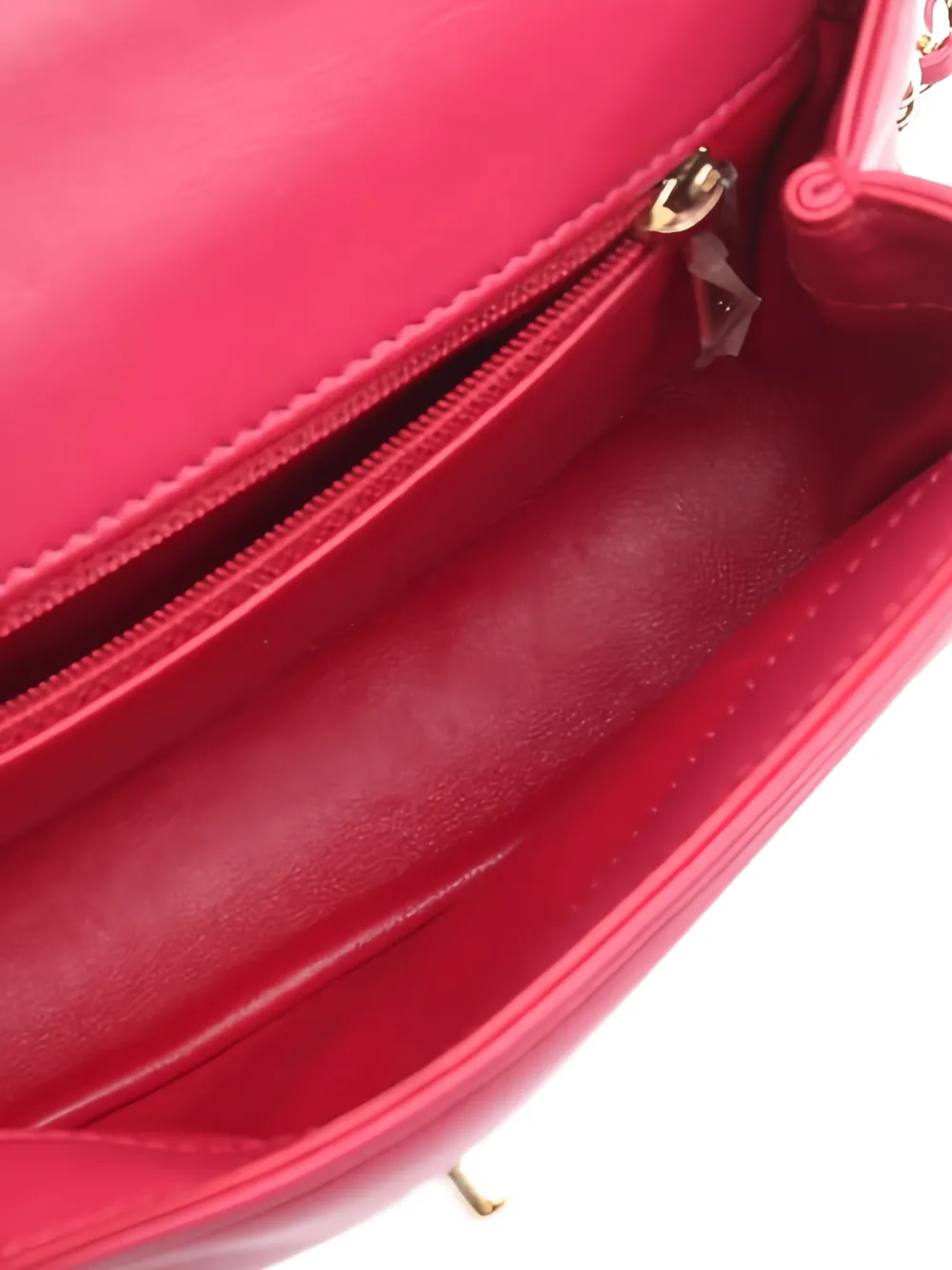 2016-2017 Diamond-Quilting Leather Tote Bag