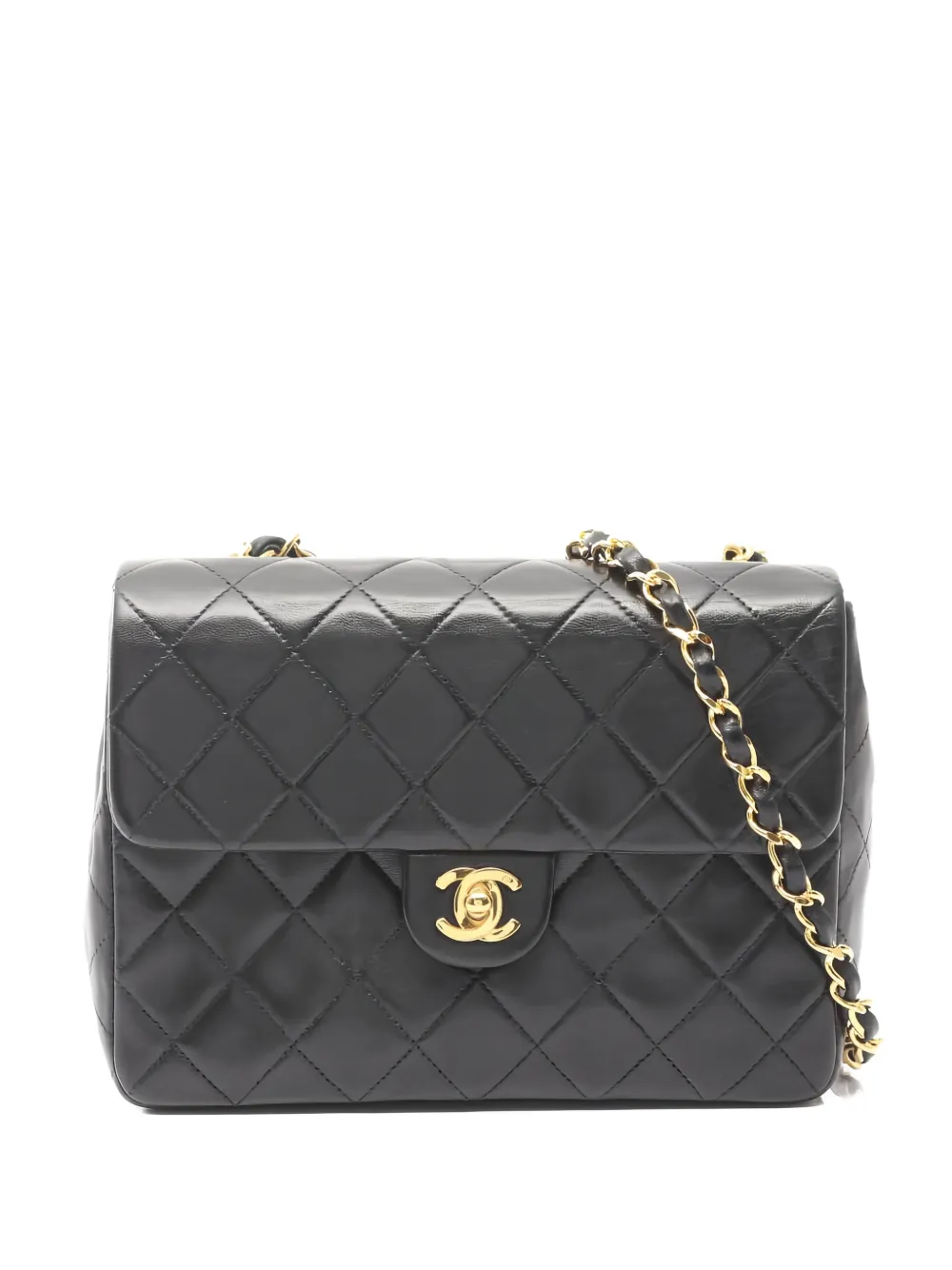 CHANEL Pre-Owned 1989-1991 mini matelassé shoulder bag - Nero