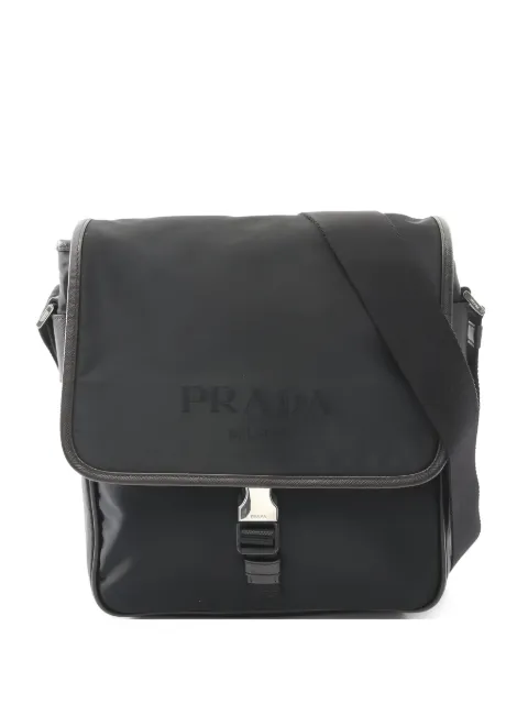 Prada Pre-Owned 2010s logo-detail shoulder bag