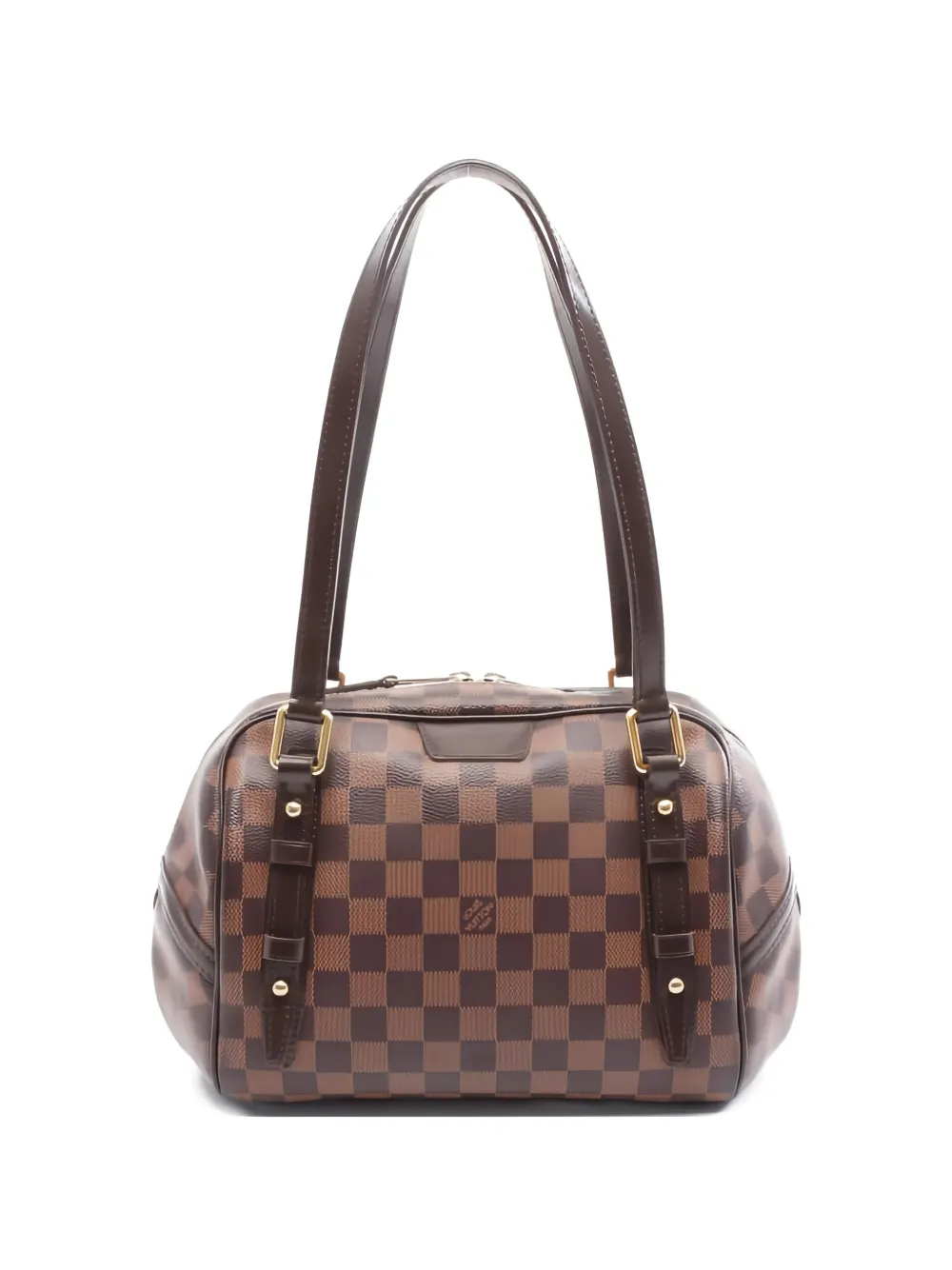 Louis Vuitton Pre-Owned 2010 PM Rivington Damier Ébene shoulder bag - Marrone