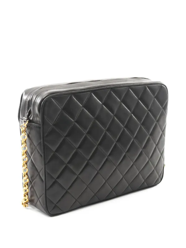 CHANEL Pre-Owned 1991-1994 ダイアナ マトラッセ チェーン ショルダー CHANEL Pre-Owned 1991-1994 ダイアナ マトラッセ チェーン ショルダー