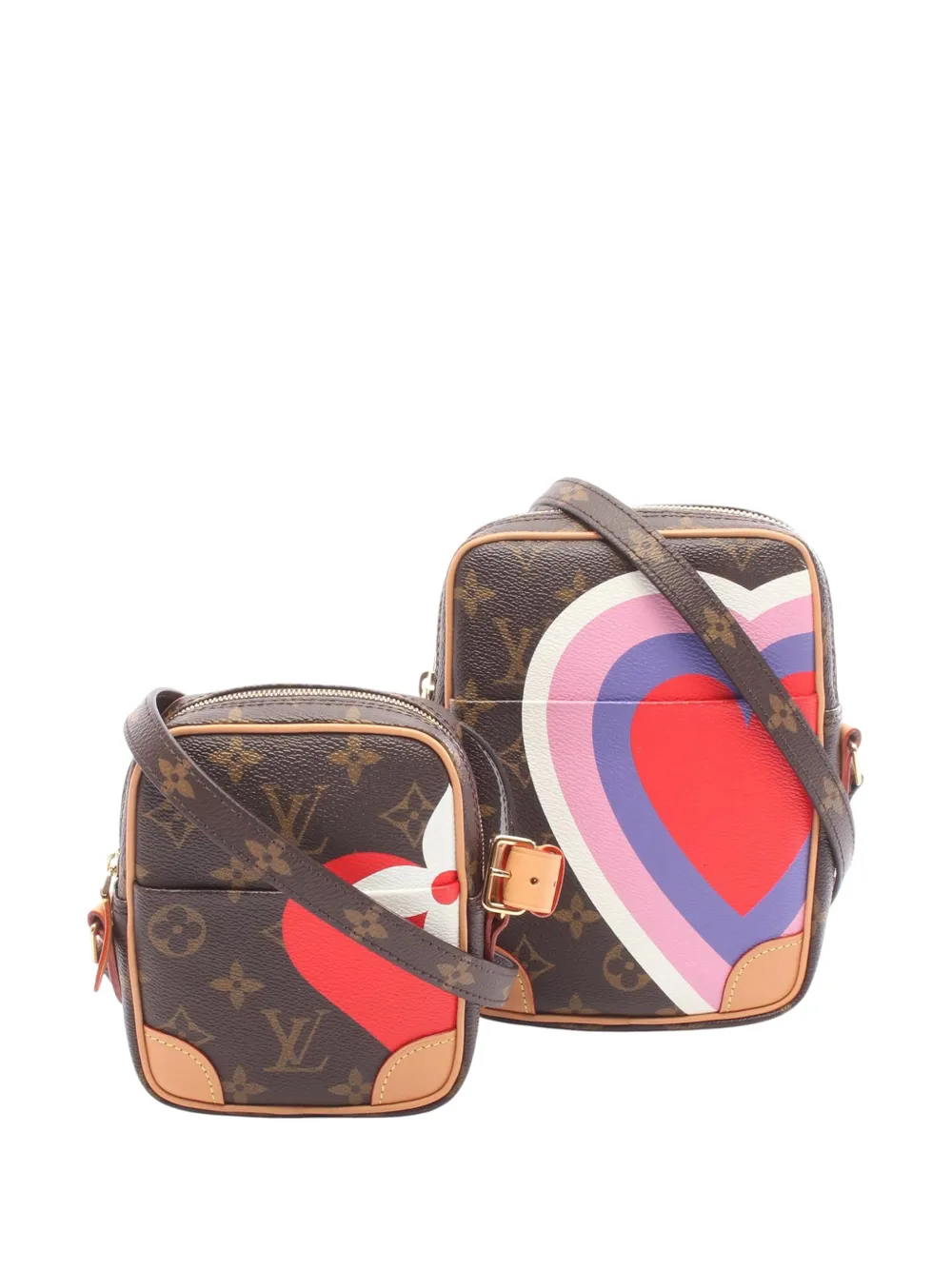 Louis Vuitton Pre-Owned 2020 Monogram Game On Paname crossbody bag - Braun