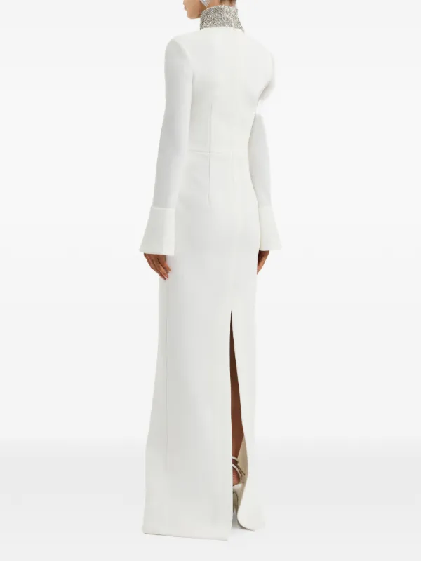 long tall woman in black dress Sleeveless Knot Front for Women HD81009 Black Tie Optional Wedding Other:Ivory Charmeuse Lining