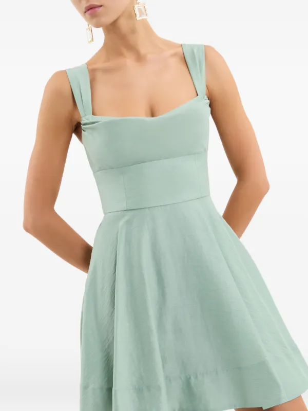 Serenity Mini Dress Green Size 10
