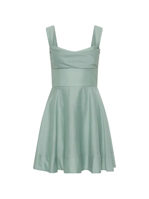 Serenity Mini Dress Green Size 10