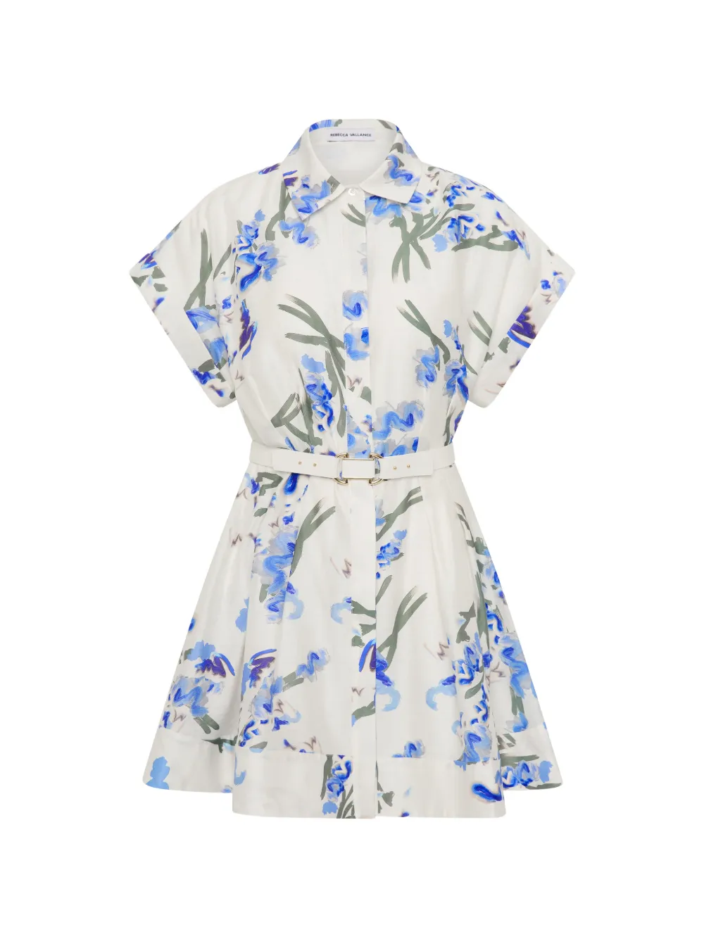 Rebecca Vallance floral-print mini dress - Weiß