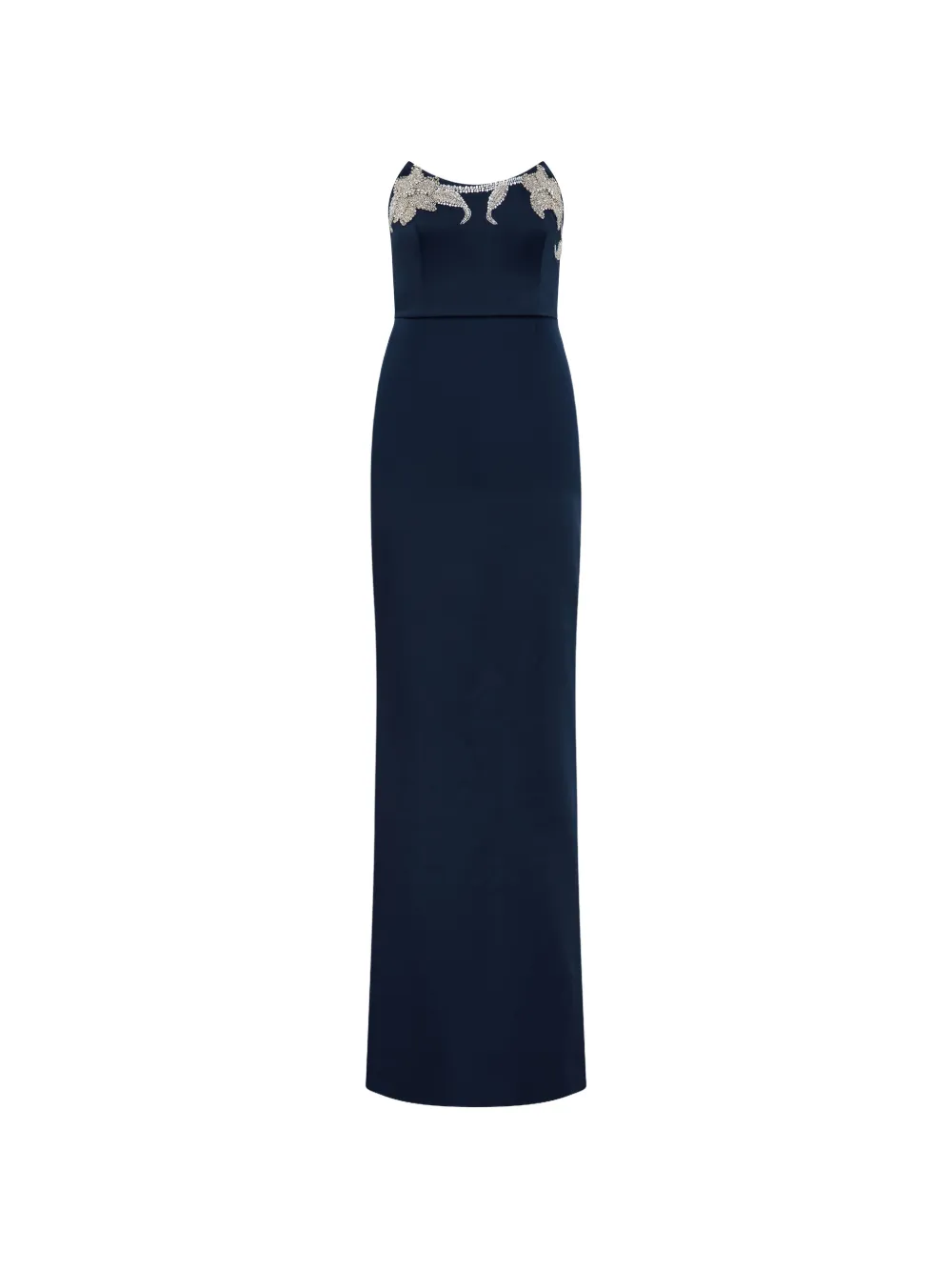 Rebecca Vallance Lessa strapless maxi-jurk Blauw