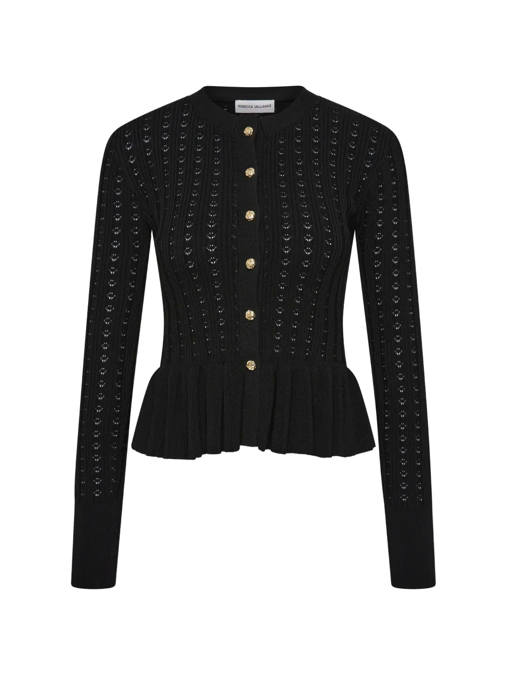 Rebecca Vallance Cardigan Foster con bottoni - Nero