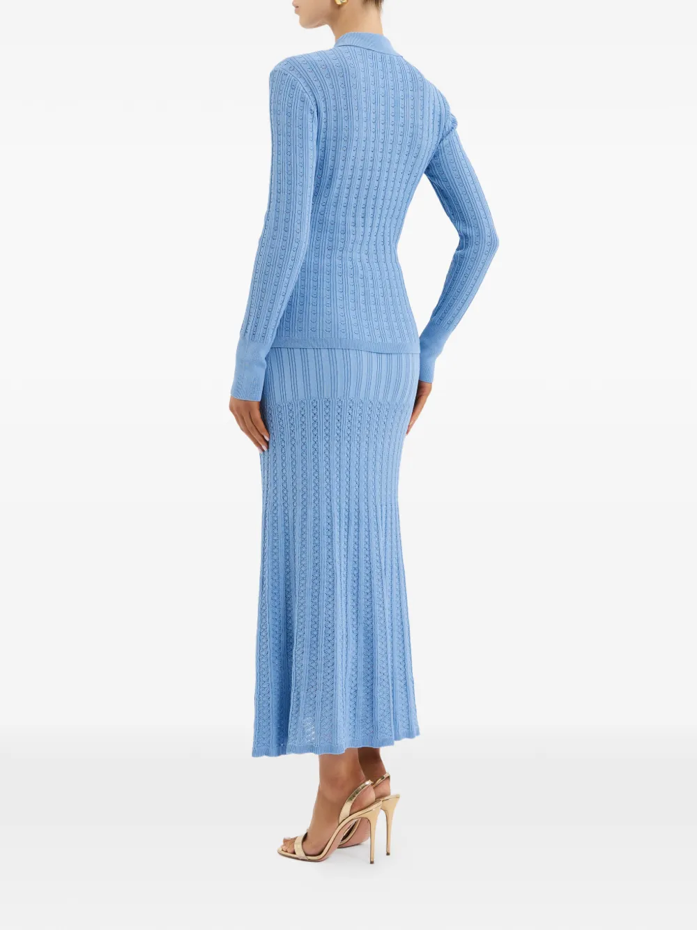 Rebecca Vallance Natalie midi-rok Blauw