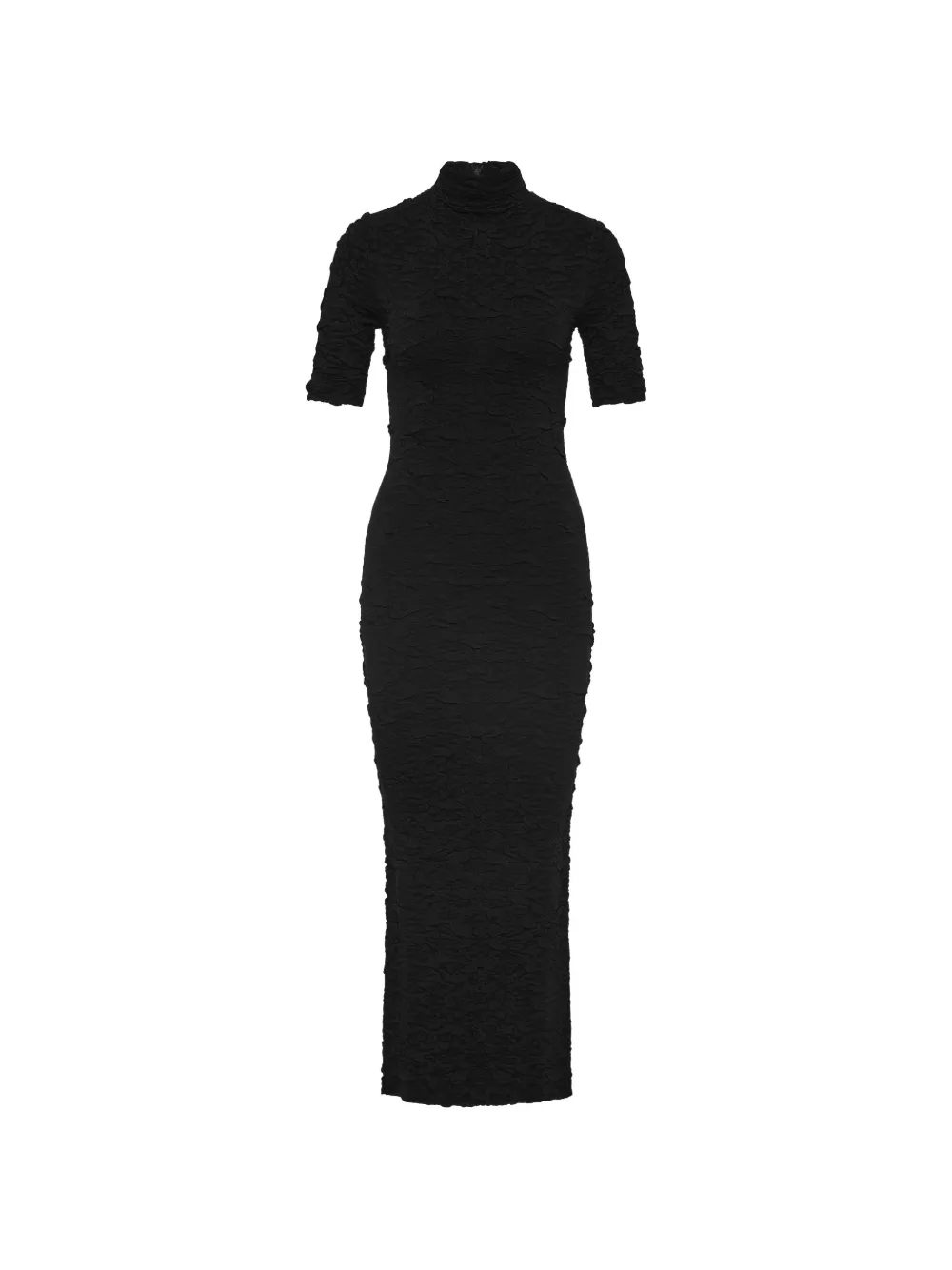 Rebecca Vallance Dayton mock-neck midi dress - Black