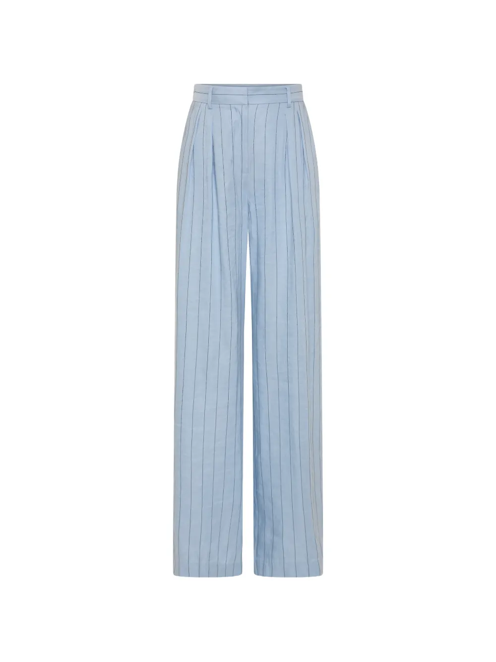 Rebecca Vallance Effie pinstriped trousers - Blu