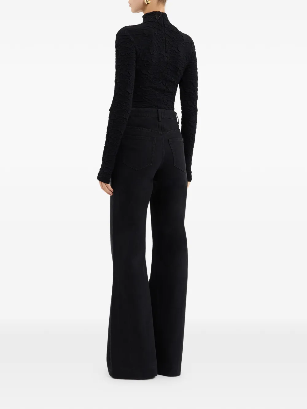 Rebecca Vallance Dayton top Zwart