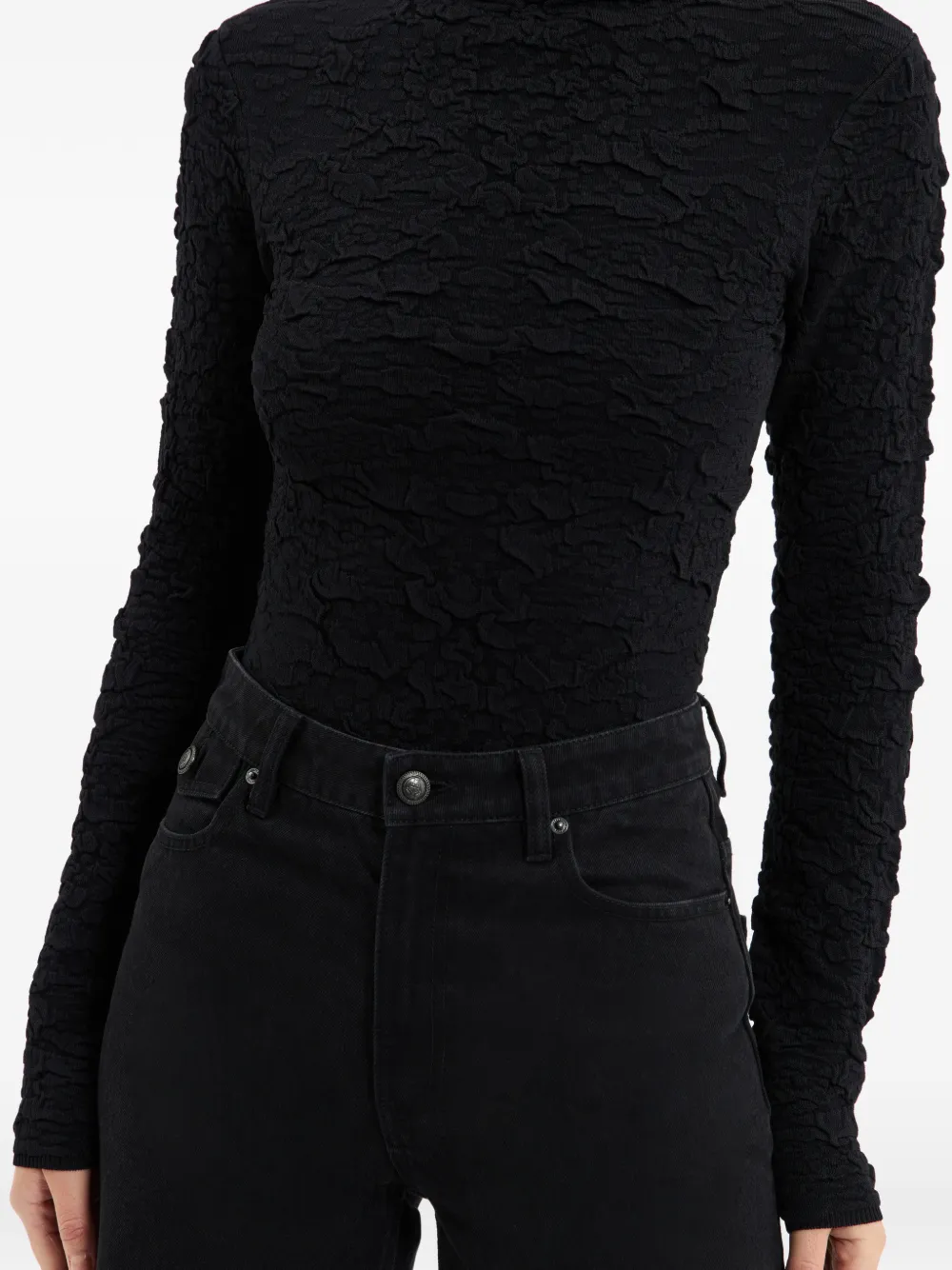 Rebecca Vallance Dayton top Zwart