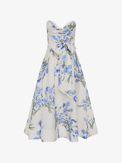 Rebecca Vallance vestido midi Bluebell Meadow