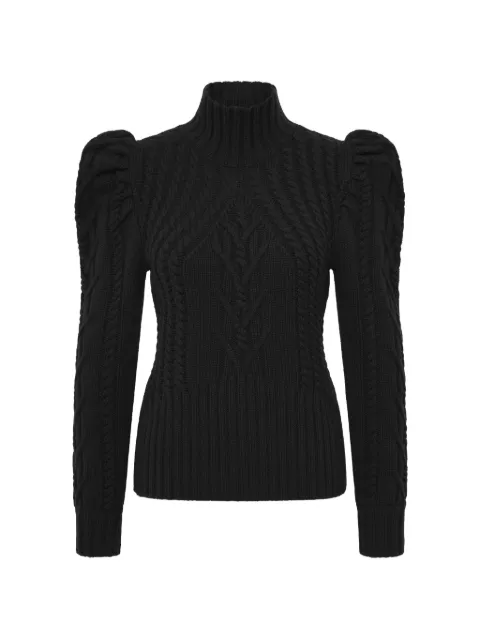 Rebecca Vallance — Ebba cable-knit turtleneck sweater