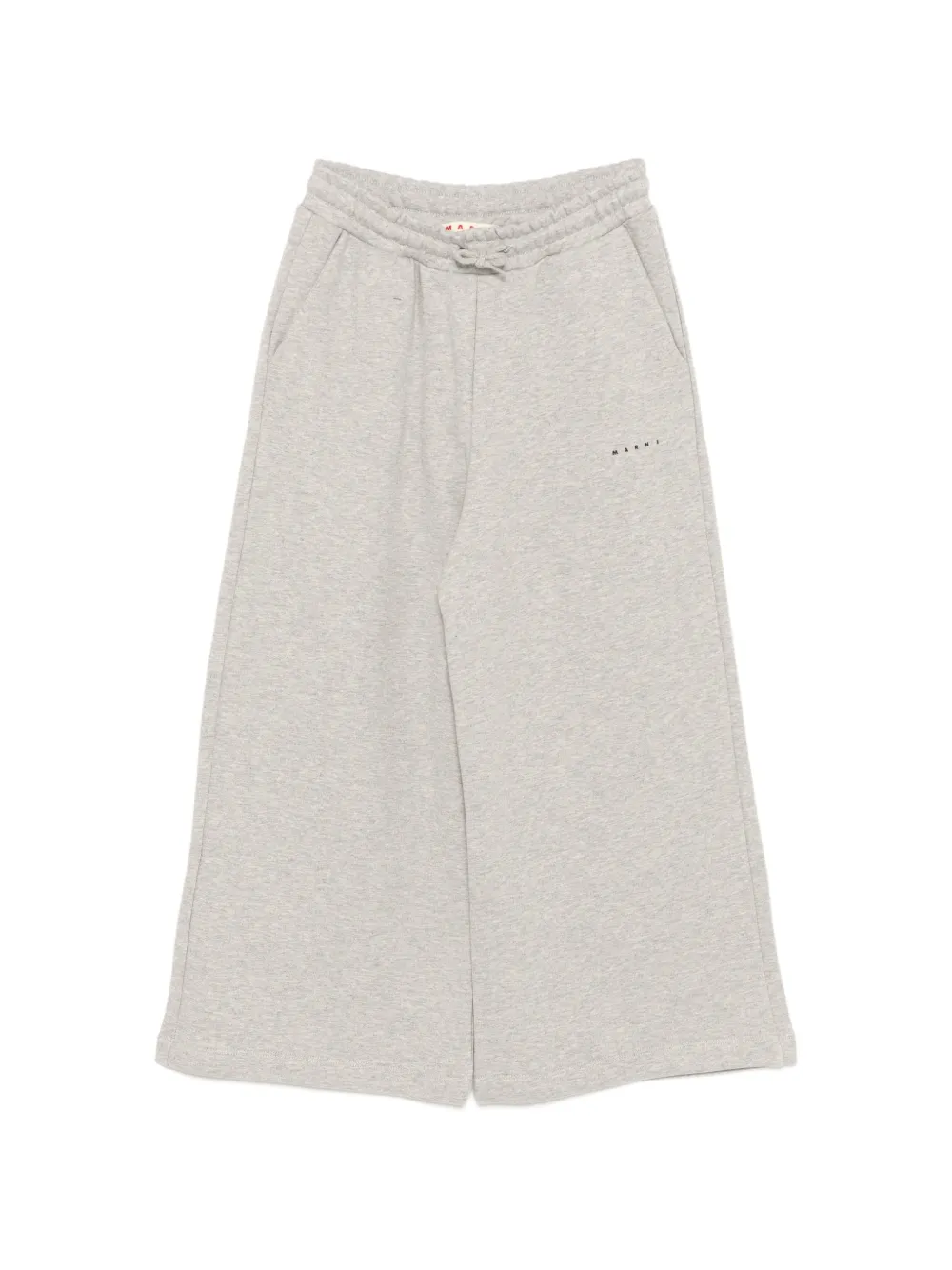 Marni Kids Pantaloni sportivi con stampa - Grigio