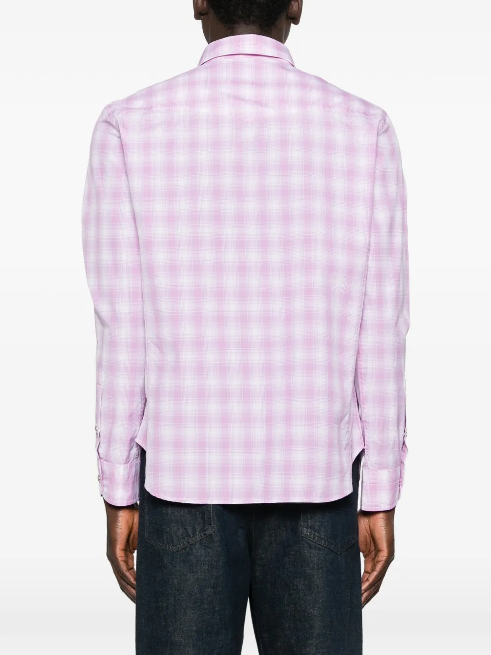 TOM FORD Overhemd met borstzak Roze