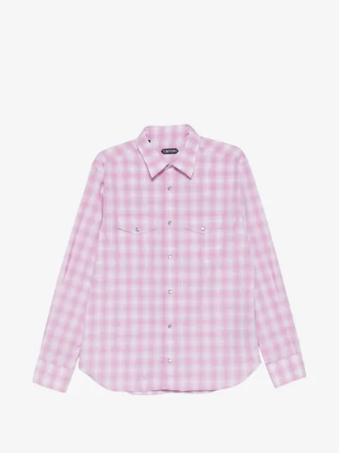 TOM FORD chemise à carreaux