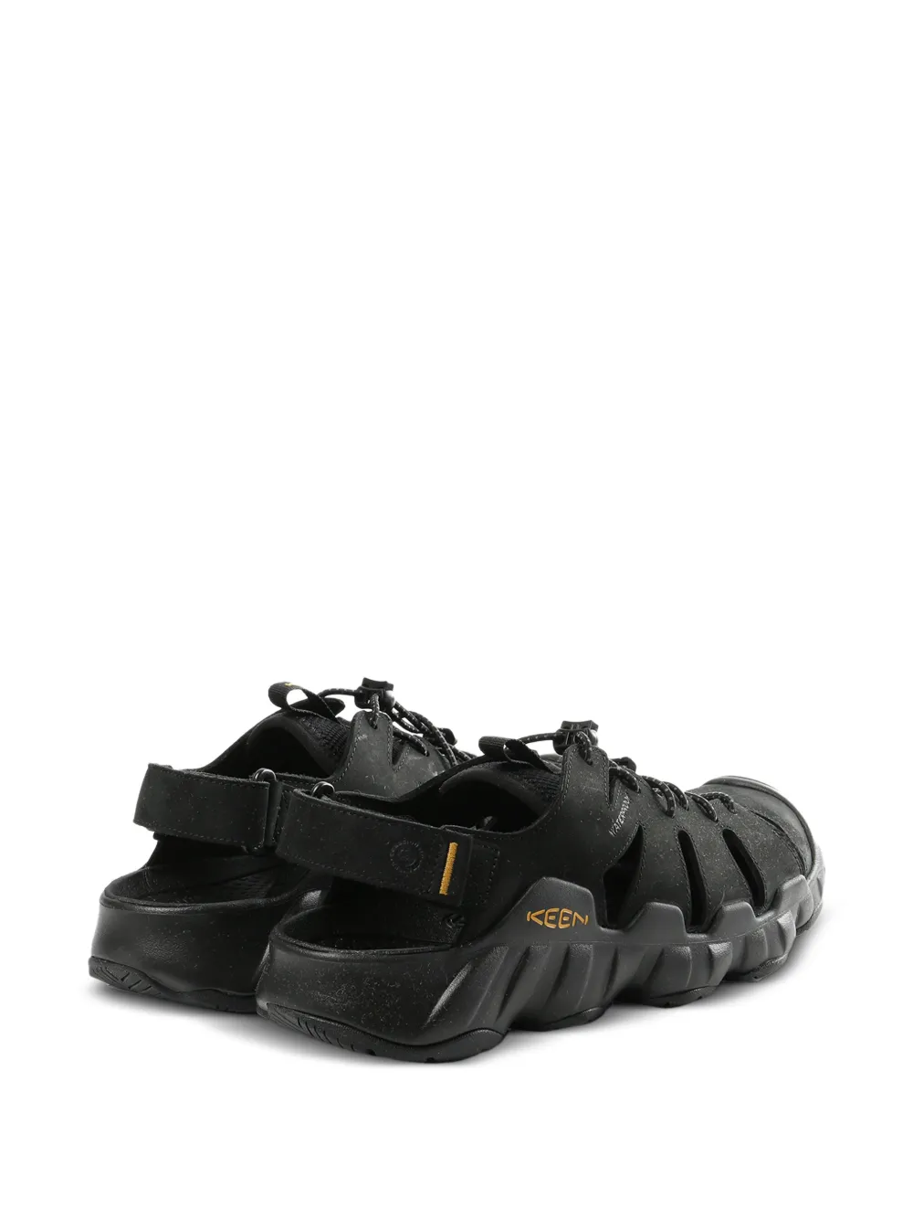 KEEN FOOTWEAR Hyperport Fisherman sandalen met uitgesneden details Zwart