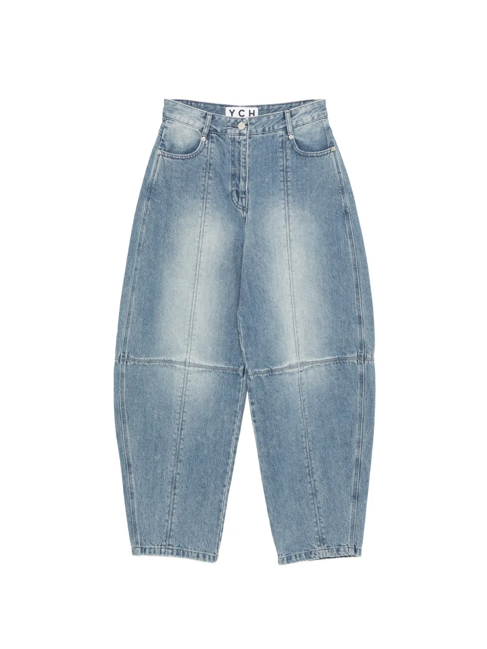 YCH Jeans con dettaglio cuciture - Blu