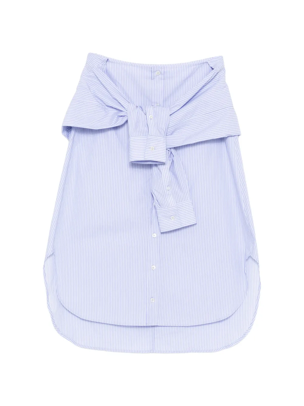 YCH Gonna midi a righe - Blu