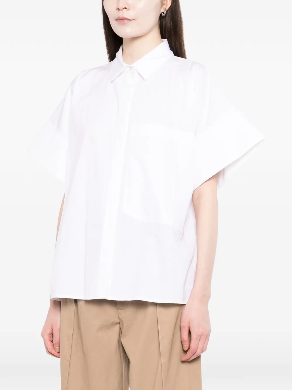 Co Collection Cotton Shirt - White 