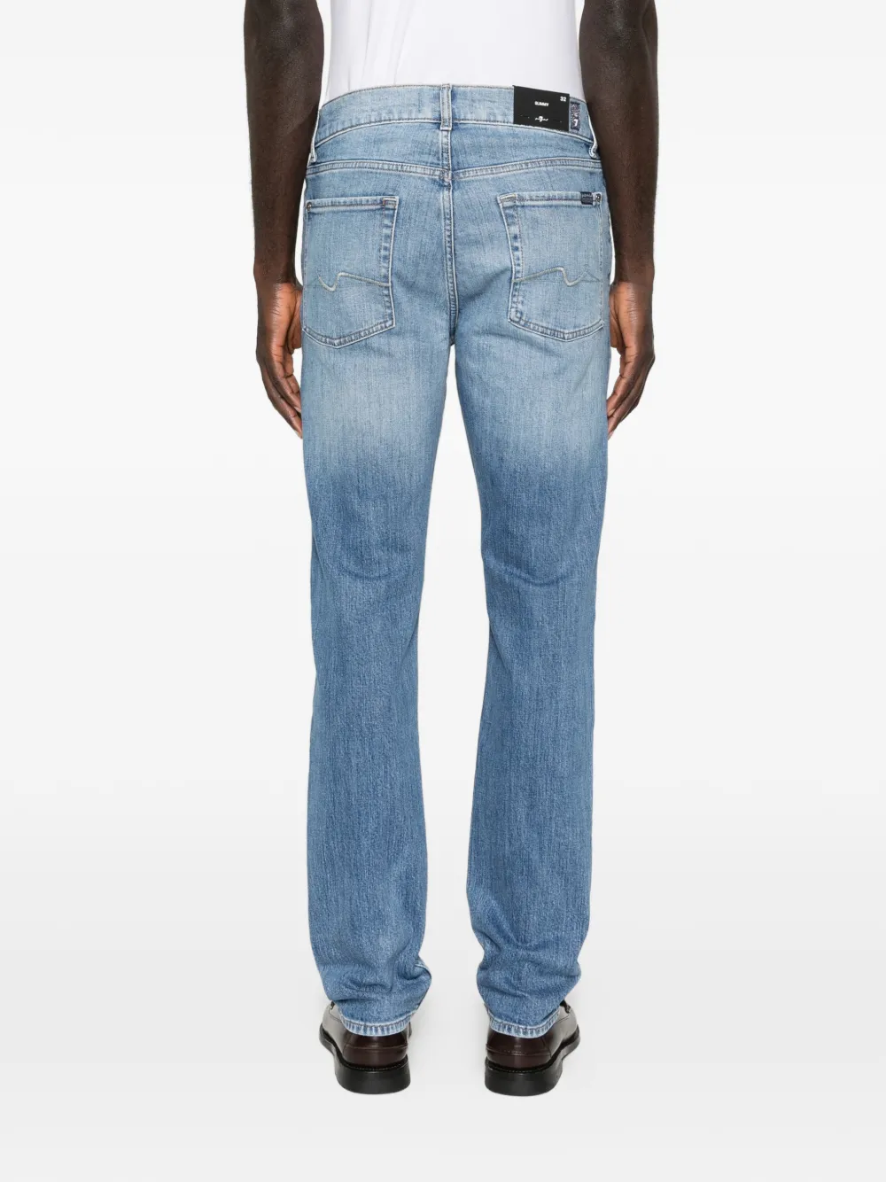 7 For All Mankind Slimmy denim jeans Blauw