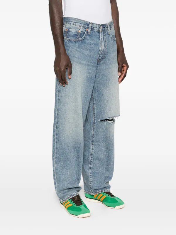 Levi's 578 ダメージ バギージーンズ | ブルー | FARFETCH JP