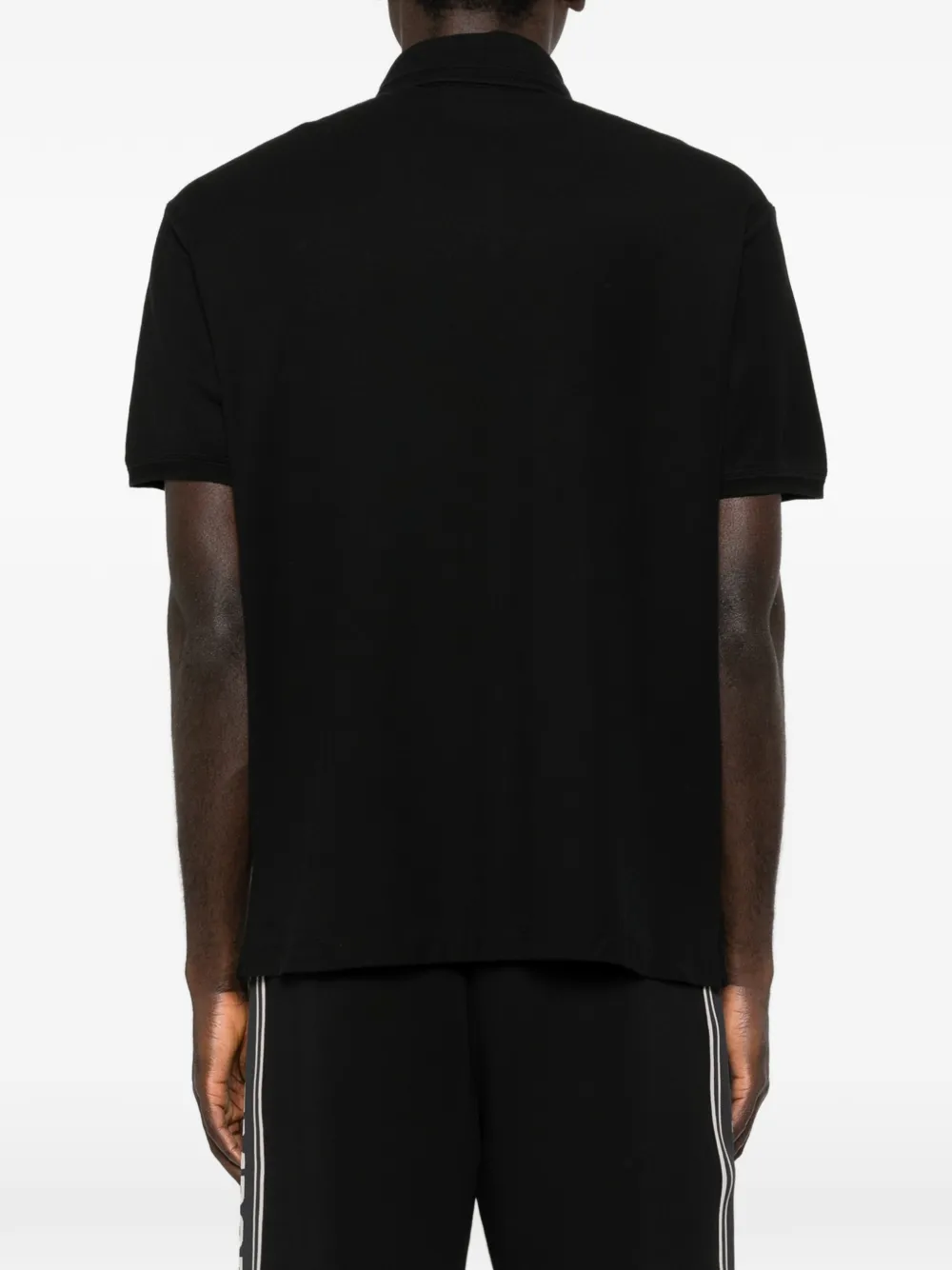 Emporio Armani Poloshirt met korte mouwen Zwart