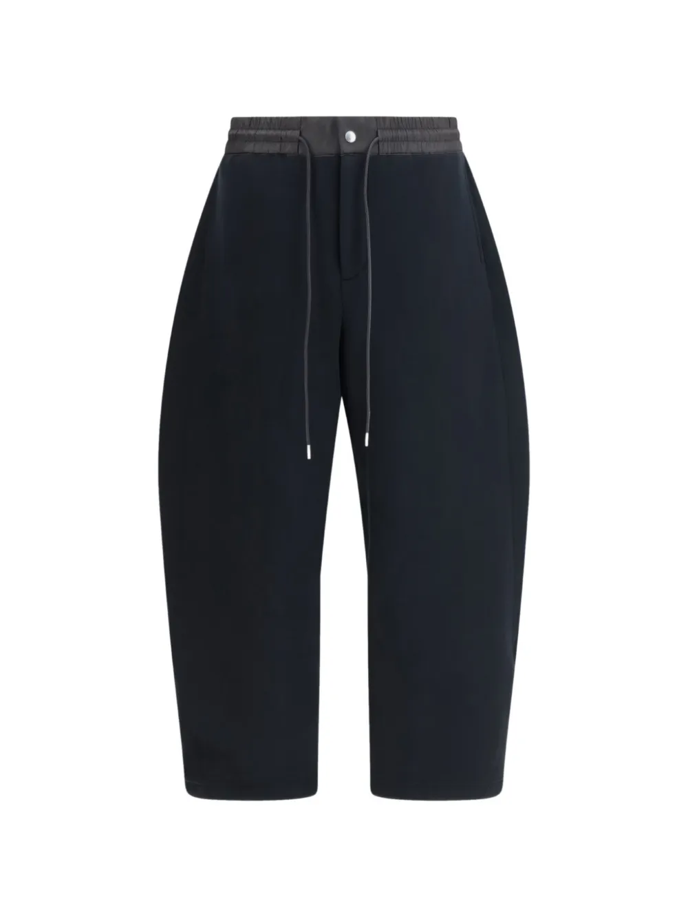 sacai drawstring-waist track pants - Blu