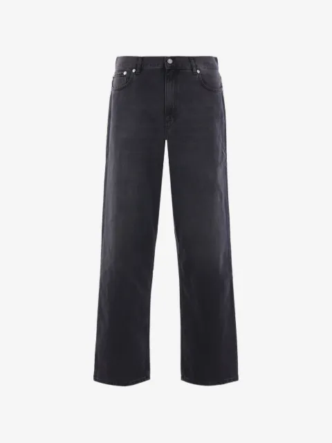 Séfr button-fastening five-pocket jeans