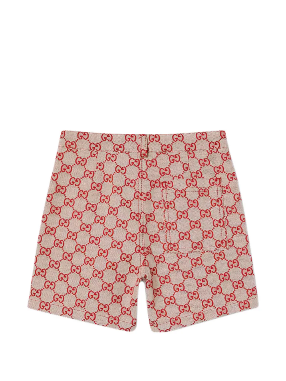  Gucci Kids Gg Canvas Shorts - Neutrals 