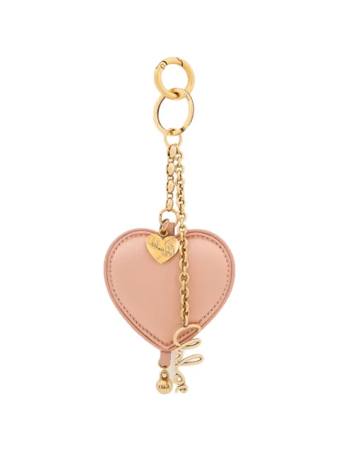 Chloé heart chain bag charm