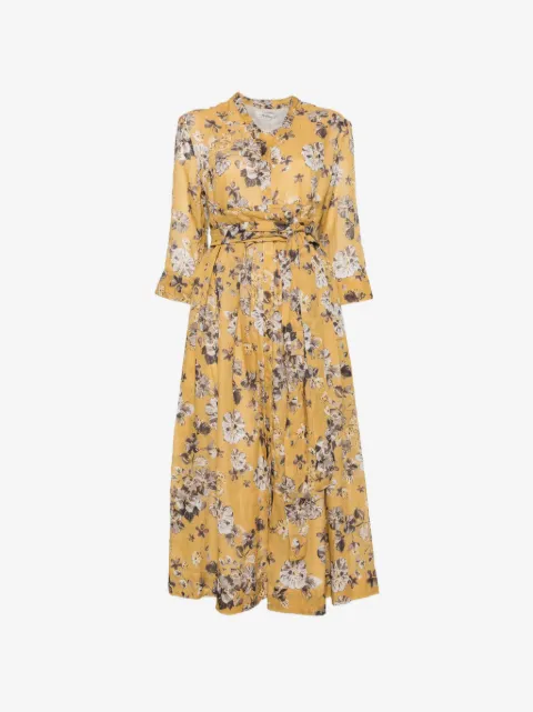 'S Max Mara vestido corto con estampado floral