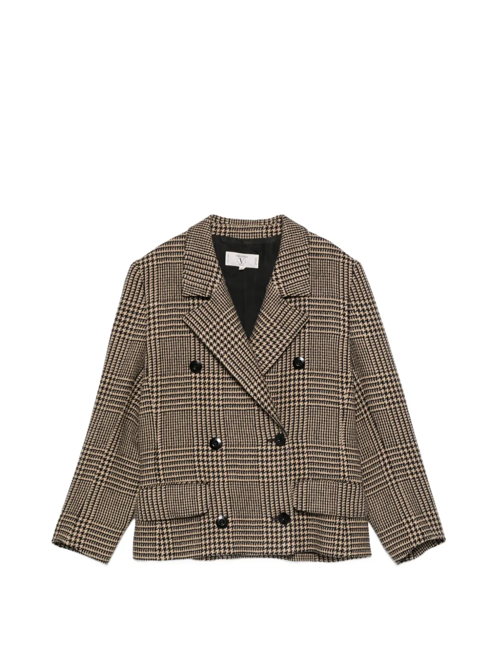 Valentino Garavani Pre-Owned Blazer doppiopetto anni '80 - Toni neutri