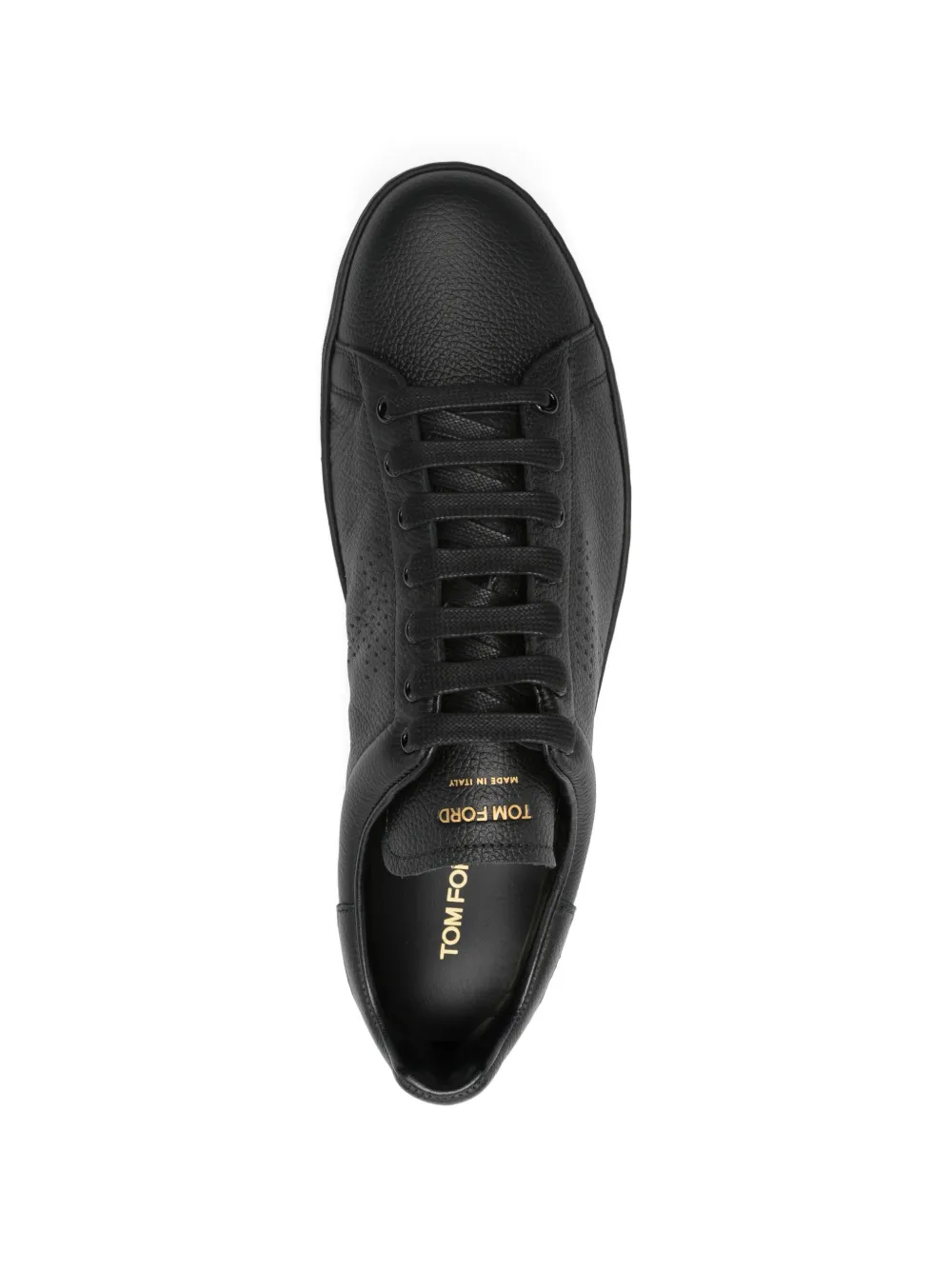 TOM FORD Sneakers met geperforeerd detail Zwart