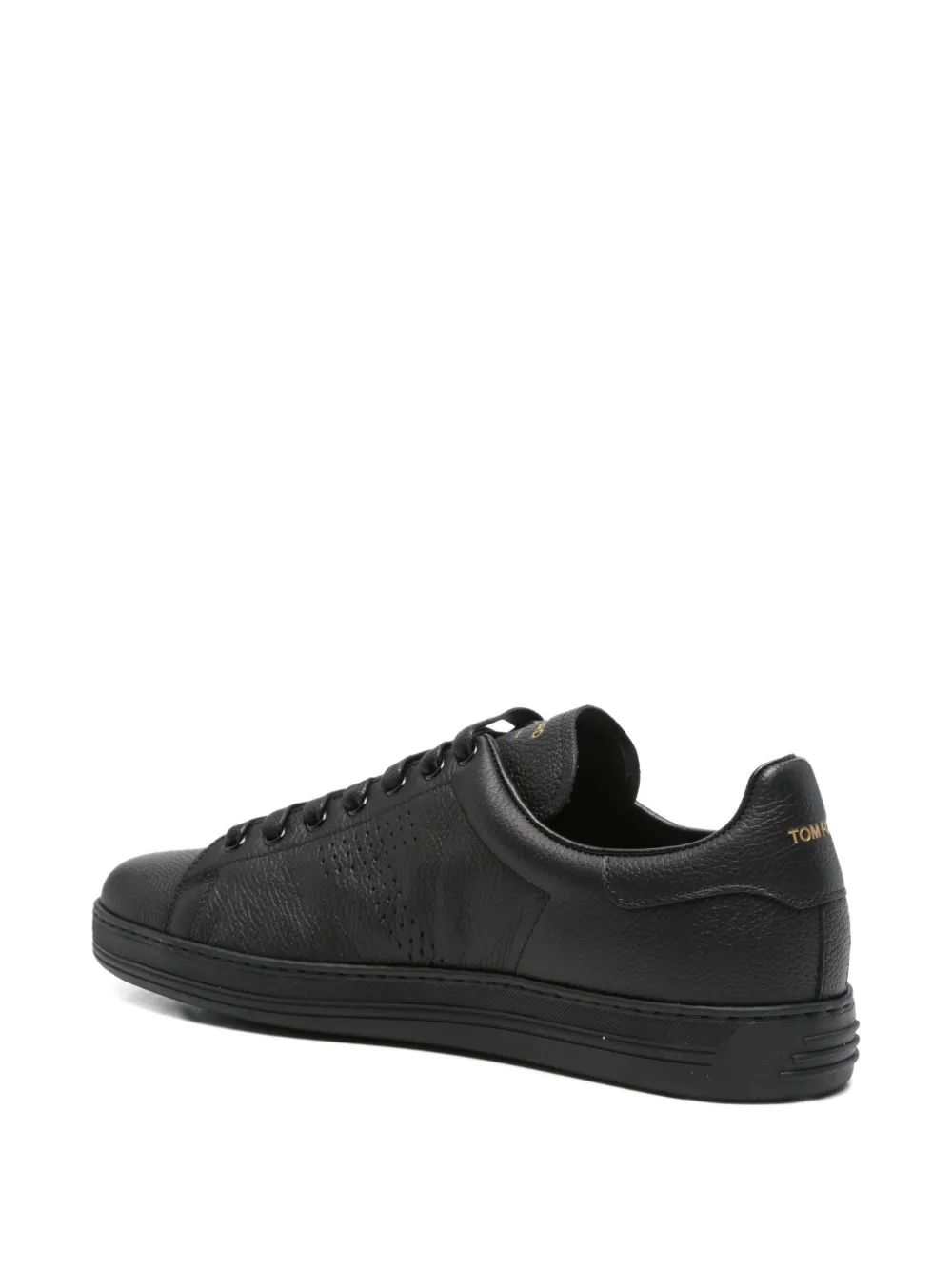 TOM FORD Sneakers met geperforeerd detail Zwart