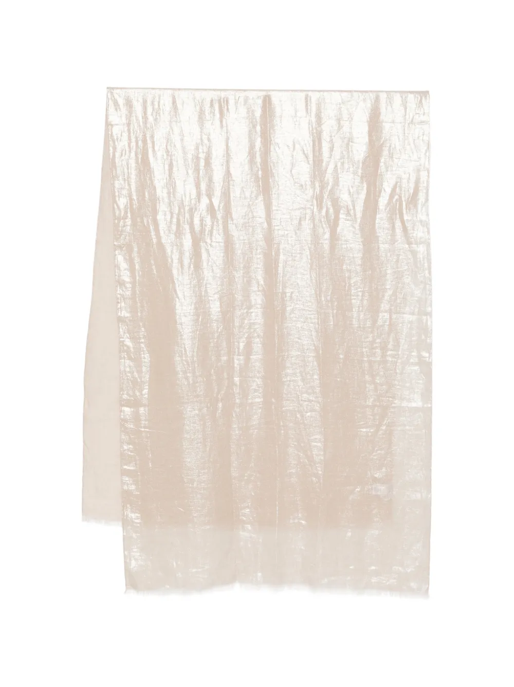 Brunello Cucinelli Sciarpa con frange - Toni neutri