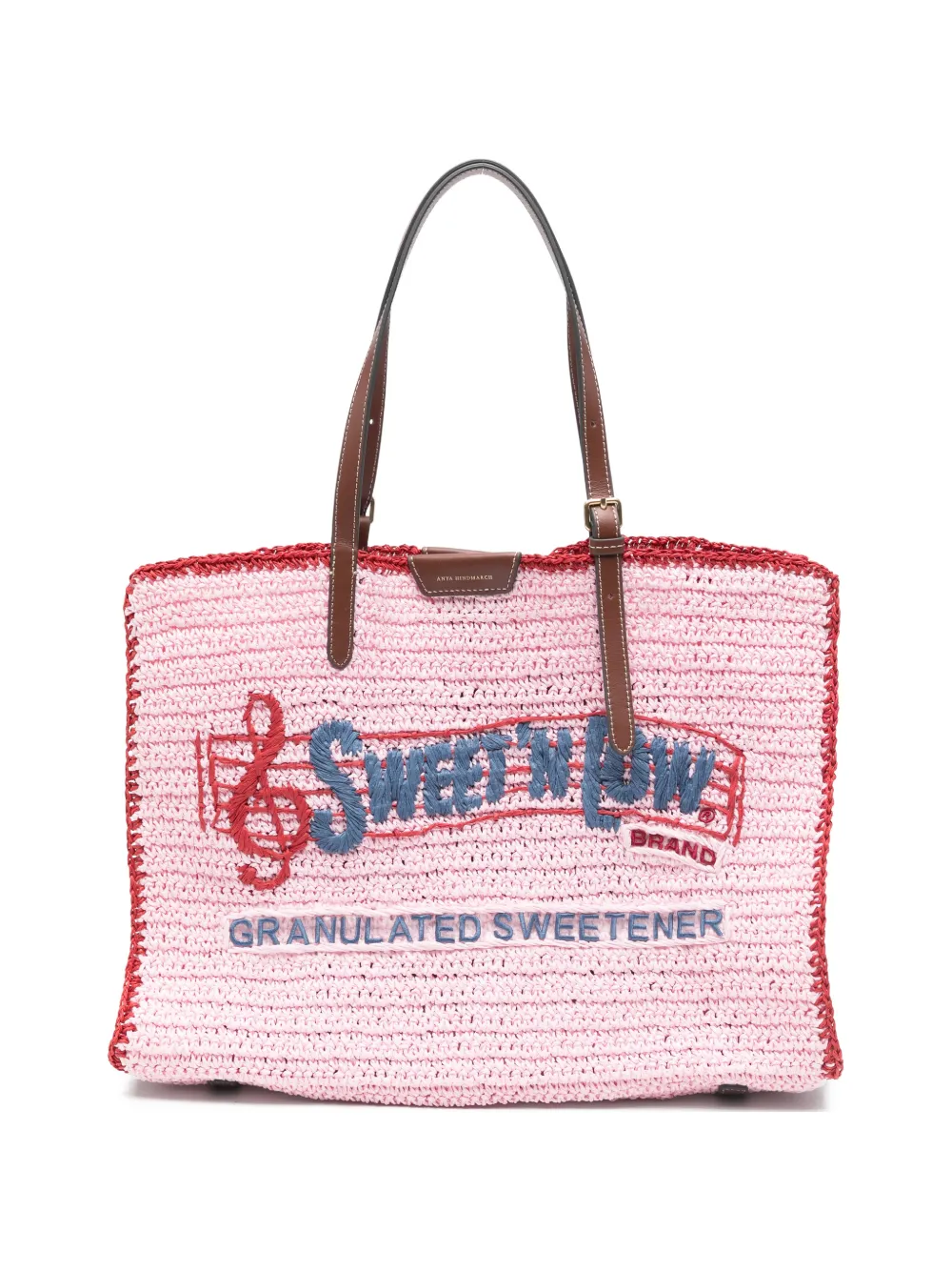 Anya Hindmarch appliqued tote bag - Rosa