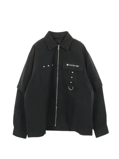 Givenchy Pre-Owned 2010s zip-up shirt