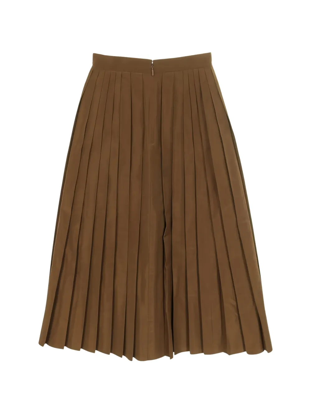  Fendi Pre-owned 2000s Pleated Skirt - Brown 
