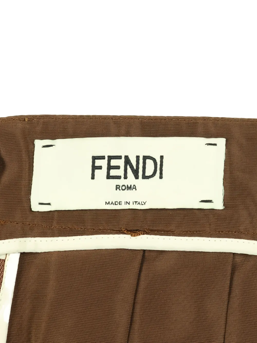  Fendi Pre-owned 2000s Pleated Skirt - Brown 