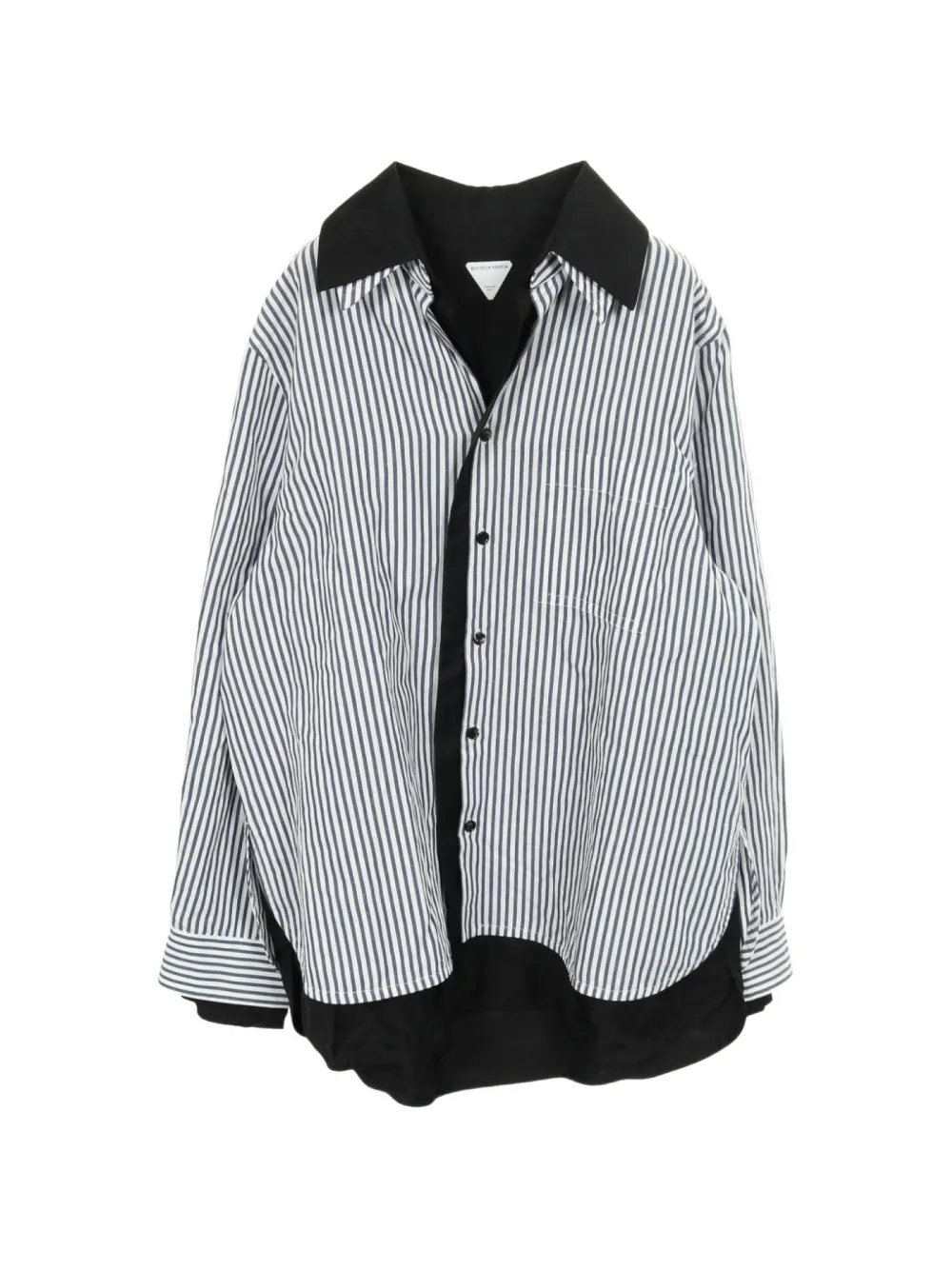 Bottega Veneta Pre-Owned Camicia a righe anni 2010 - Bianco