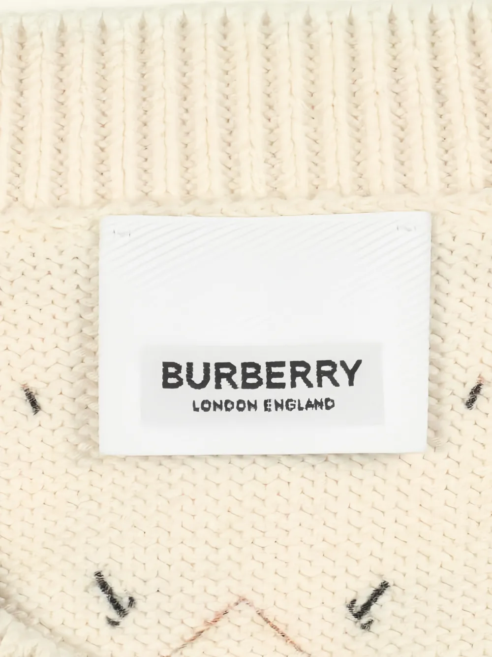  Burberry Pre-owned Jersey Con Mapa Estampado 2020 - Neutro 