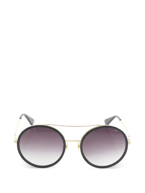 Gucci Pre-Owned  lunettes de soleil à monture ronde
